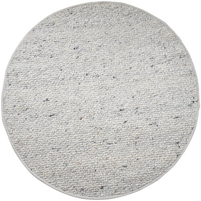 Vloerkleed Steve Licht Grijs Rond ø200 cm by Veer Carpets