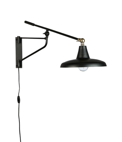 Wandlamp Hector Black