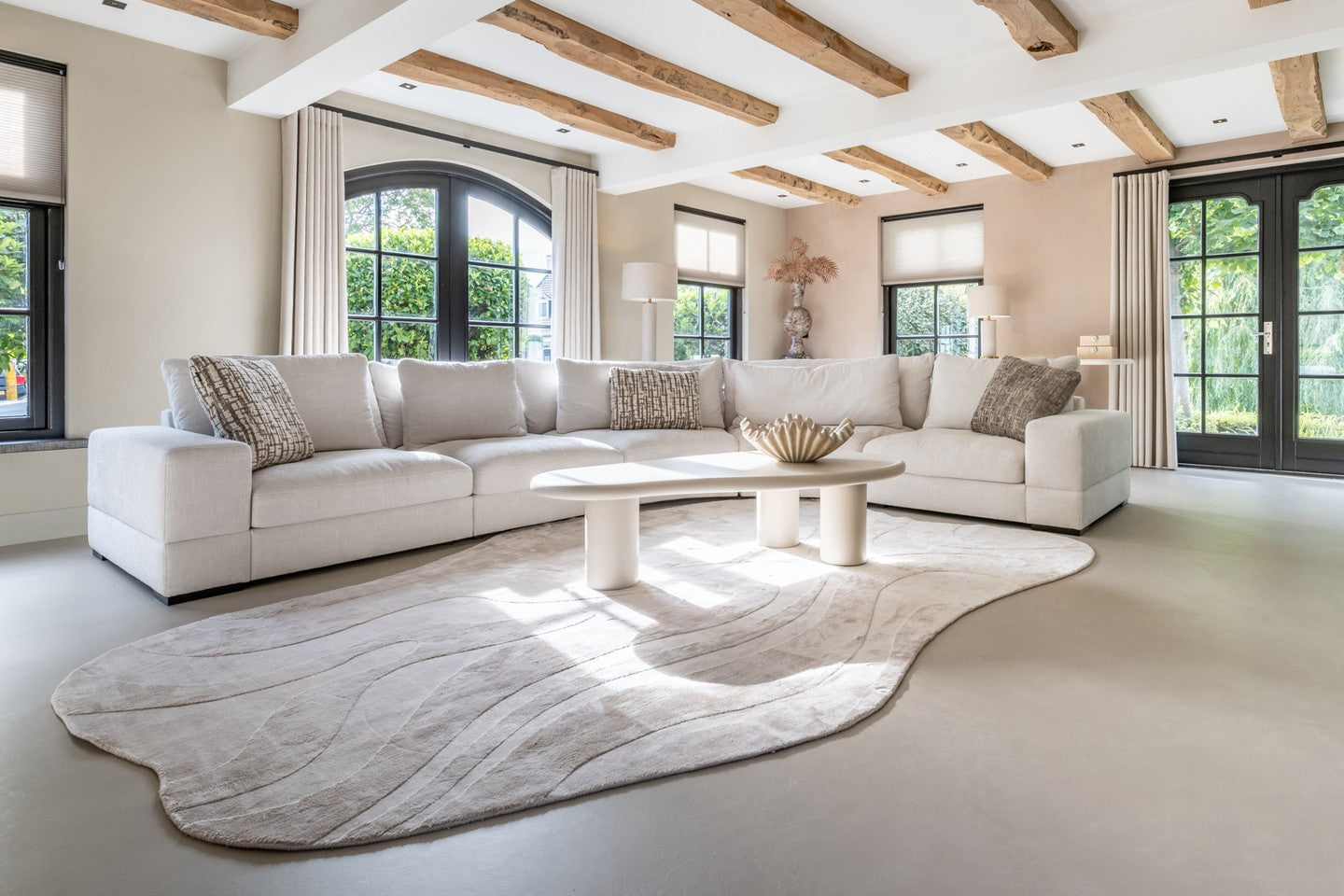 Vloerkleed Addison organisch 240x350 (Natural)