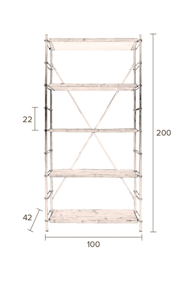 Wandkast Iron by Dutchbone