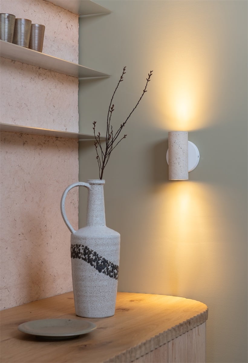 Wandlamp Tivoli, wit