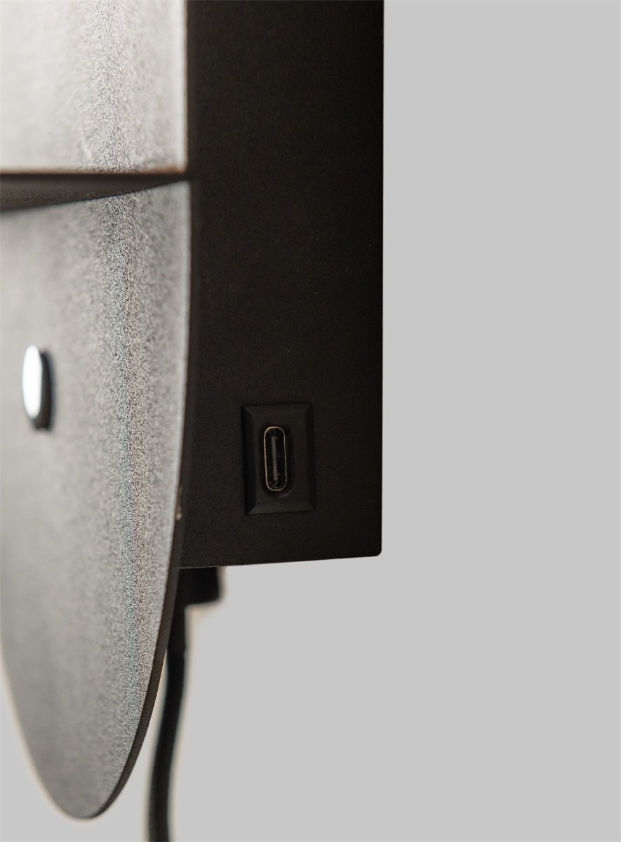 Wandlamp Tokyo, zwart