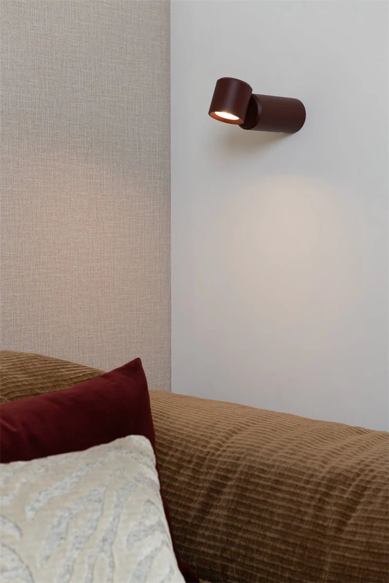 Wandlamp/Tafellamp Milan oplaadbaar, burgundy by it's about RoMi