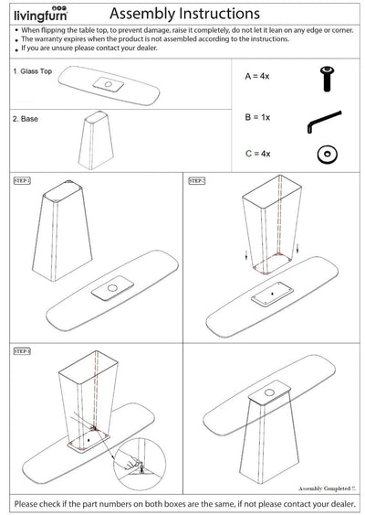 Wandtafel Brix Mylon 140 cm by Brix