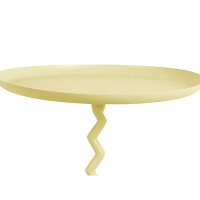 Bijzettafel Zig Zag Medium Geel by Leitmotiv