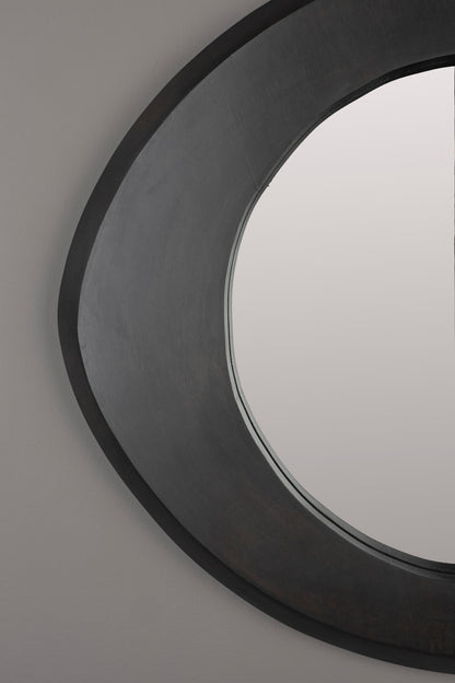 Mirror Aren Wood Black S