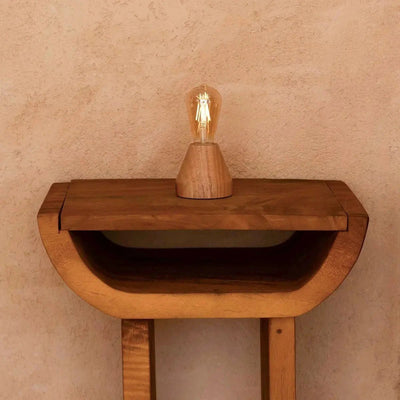 Tafellamp oplaadbaar Zavi lichtbruin by Tavellio - Amsterdam