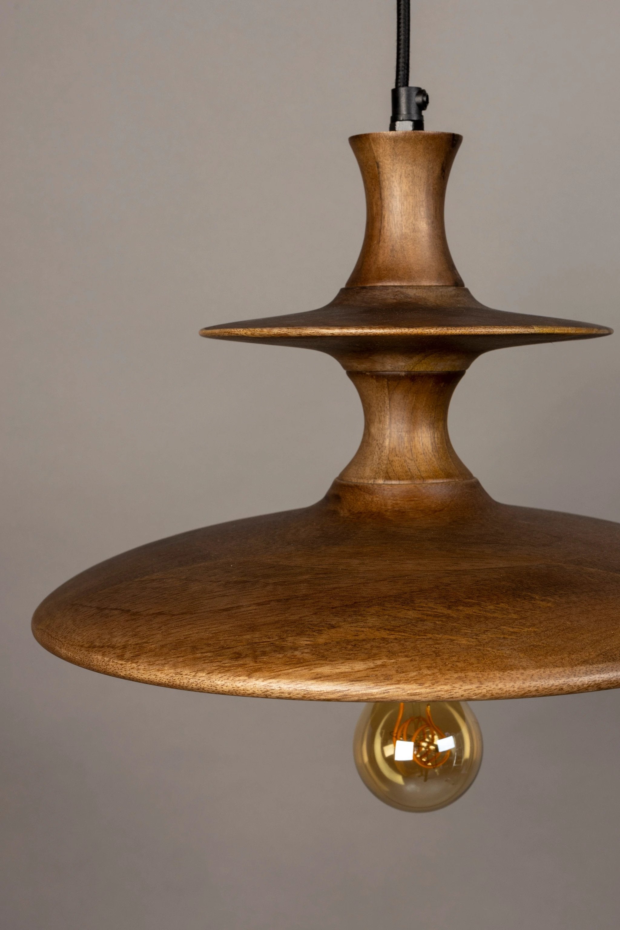 Hanglamp Cath S Walnut by Dutchbone