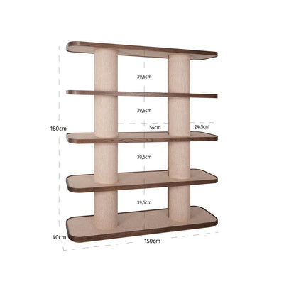 Wandkast Willox bruin by Richmond Interiors