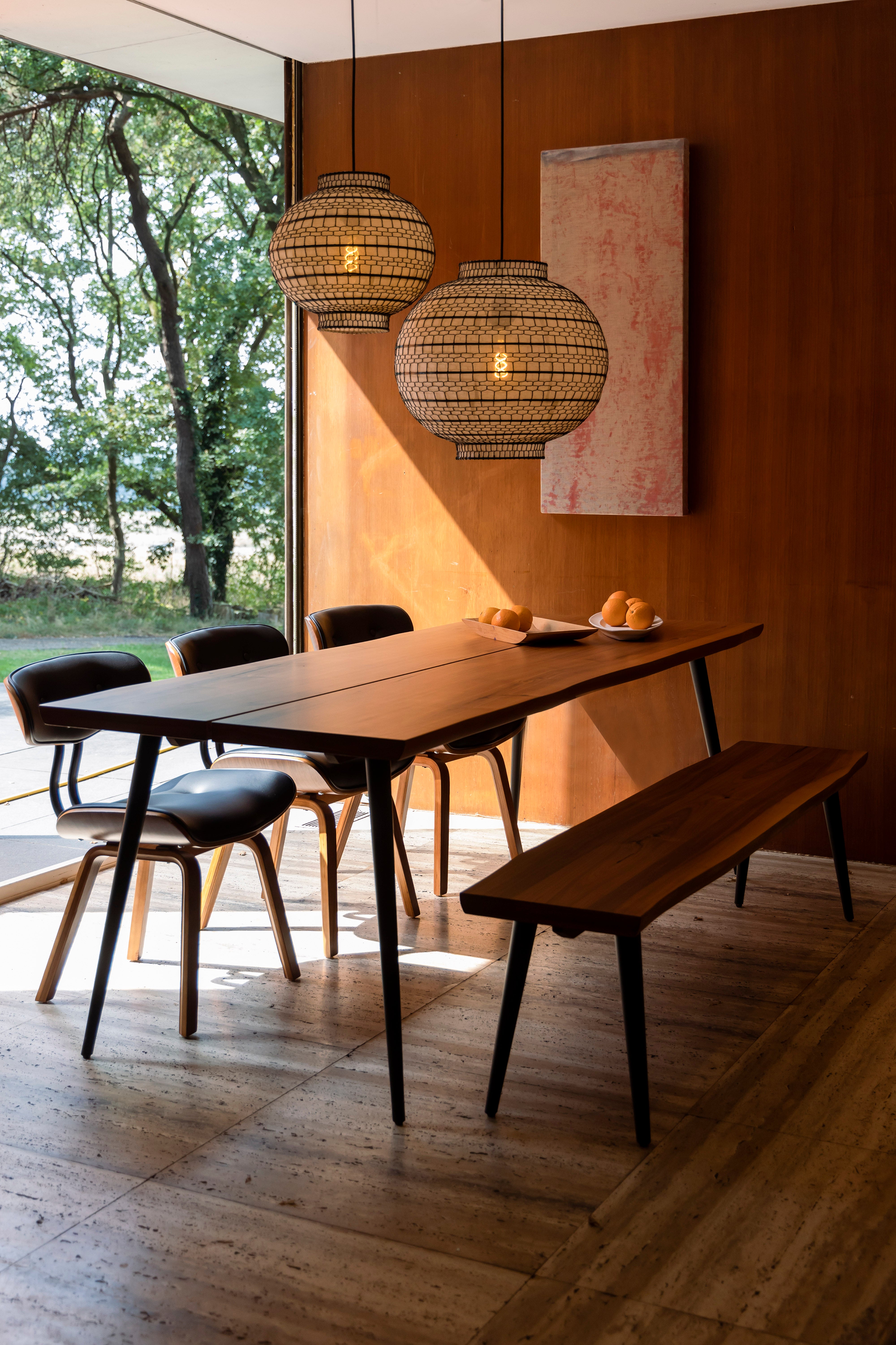 Pendant Lamp Ming Round 45