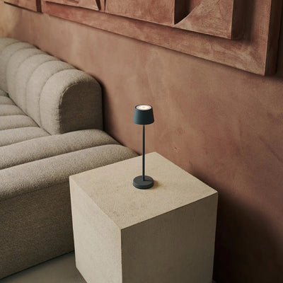 Tafellamp oplaadbaar Vondel Mini Mouse Grijs by Tavellio - Amsterdam