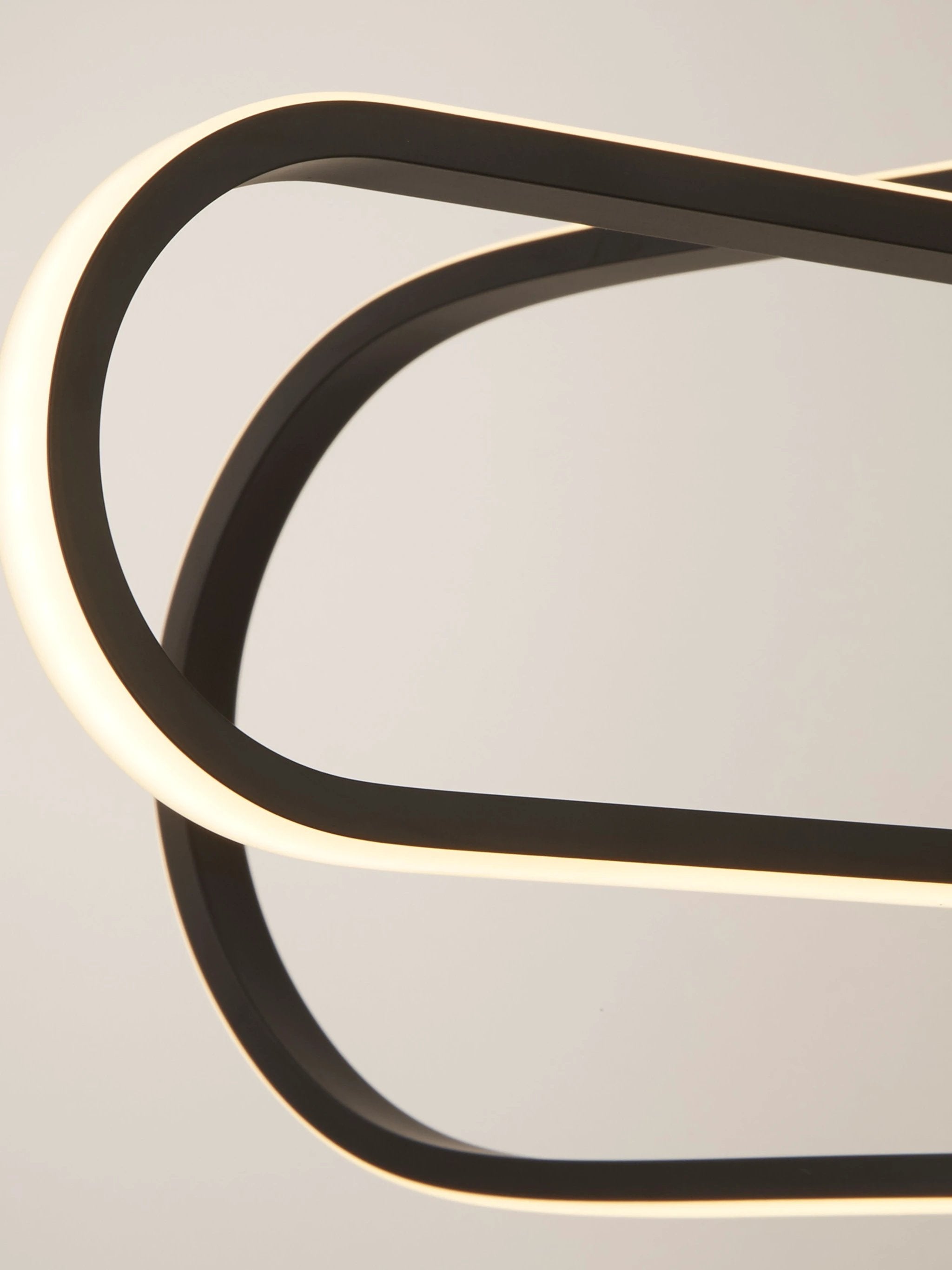 Hanglamp Clip Pendant - Black Metal by Searchlight