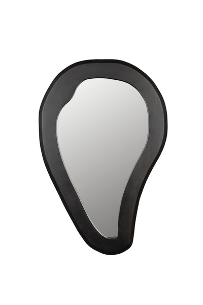 Spiegel Aren Wood Black L by Dutchbone