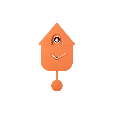 Wandklok Moderne Koekoek Oranje by Karlsson
