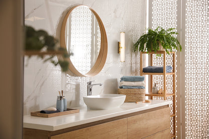 Clamp Wall Light - Gold Metal, Ribbed Clear & Opal Diffuser