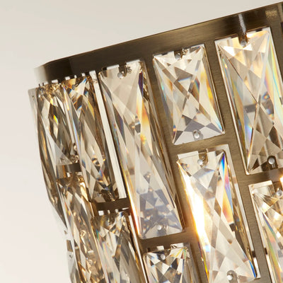 Vloerlamp Bijou - Antique Brass by Searchlight