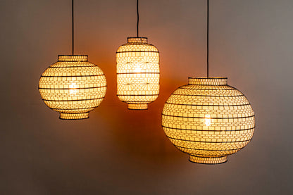 Pendant Lamp Ming Round 45