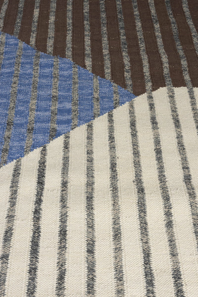 Vloerkleed Hampton 160x230 Blue by Dutchbone