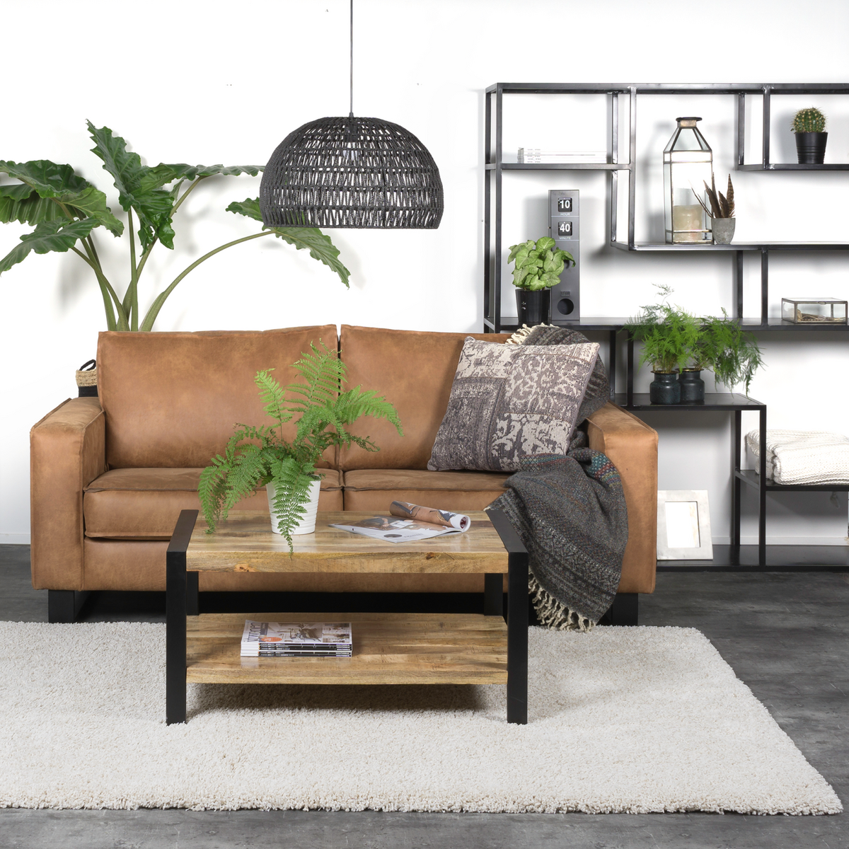 Vloerkleed Milano Creme 200 x 290 cm