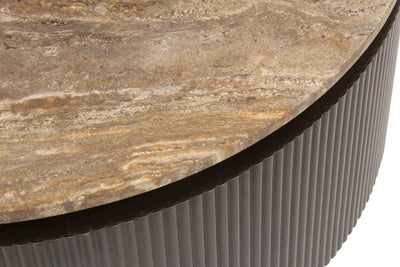 Salontafel Russo bruin 90Ø by Richmond Interiors