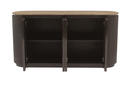 Dressoir Russo bruin 4-deuren