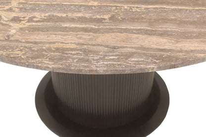 Eettafel Russo bruin 140Ø