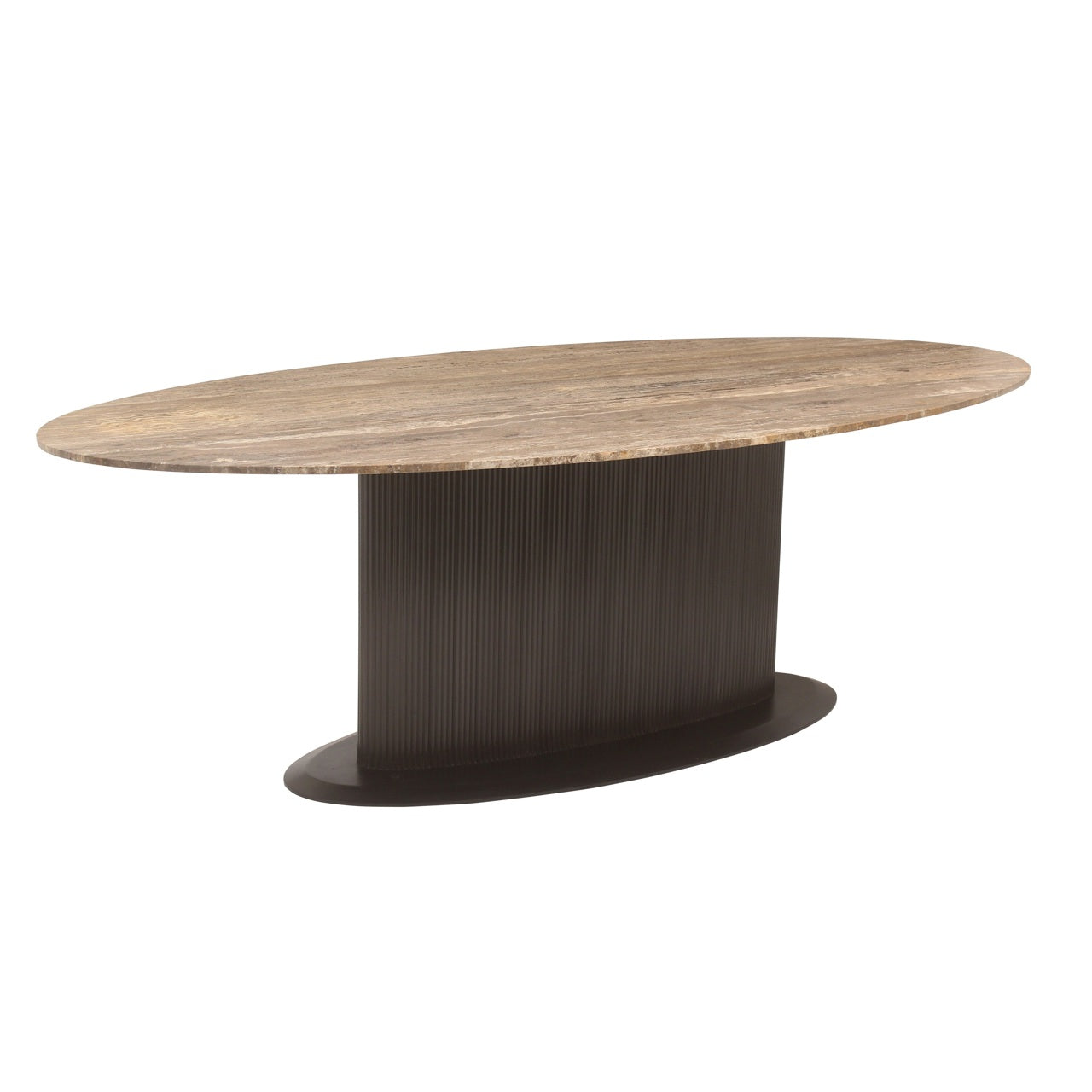 Eettafel Russo bruin ovaal 235cm