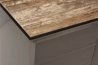 Nachtkastje Russo bruin 3 laden by Richmond Interiors