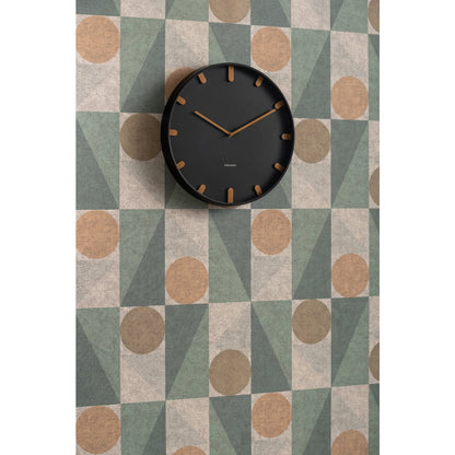Wandklok Grace Zwart