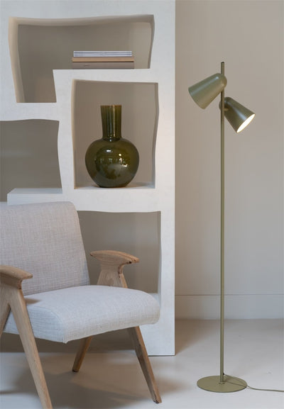 Vloerlamp Salamanca, olijfgroen by it's about RoMi