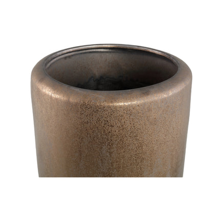 Kyleigh Bronzen Ronde Keramische Pot Hoog XL