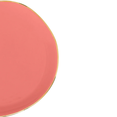 Good Morning bord Burnt Coral, Ø17 Cm by Urban Nature Culture