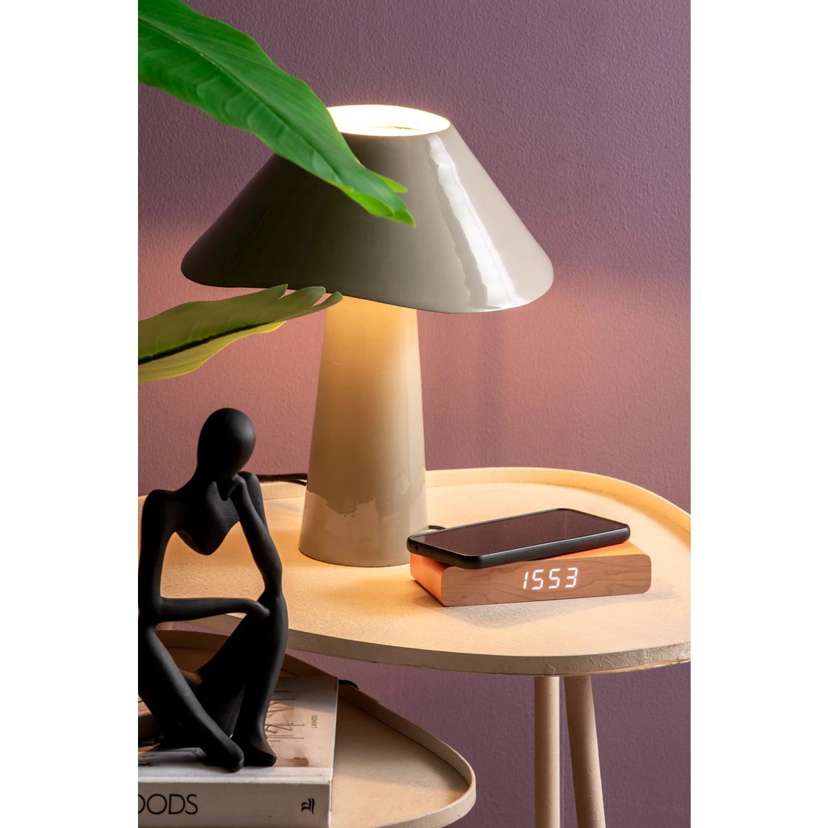 Tafellamp Ameno Grijs by Leitmotiv