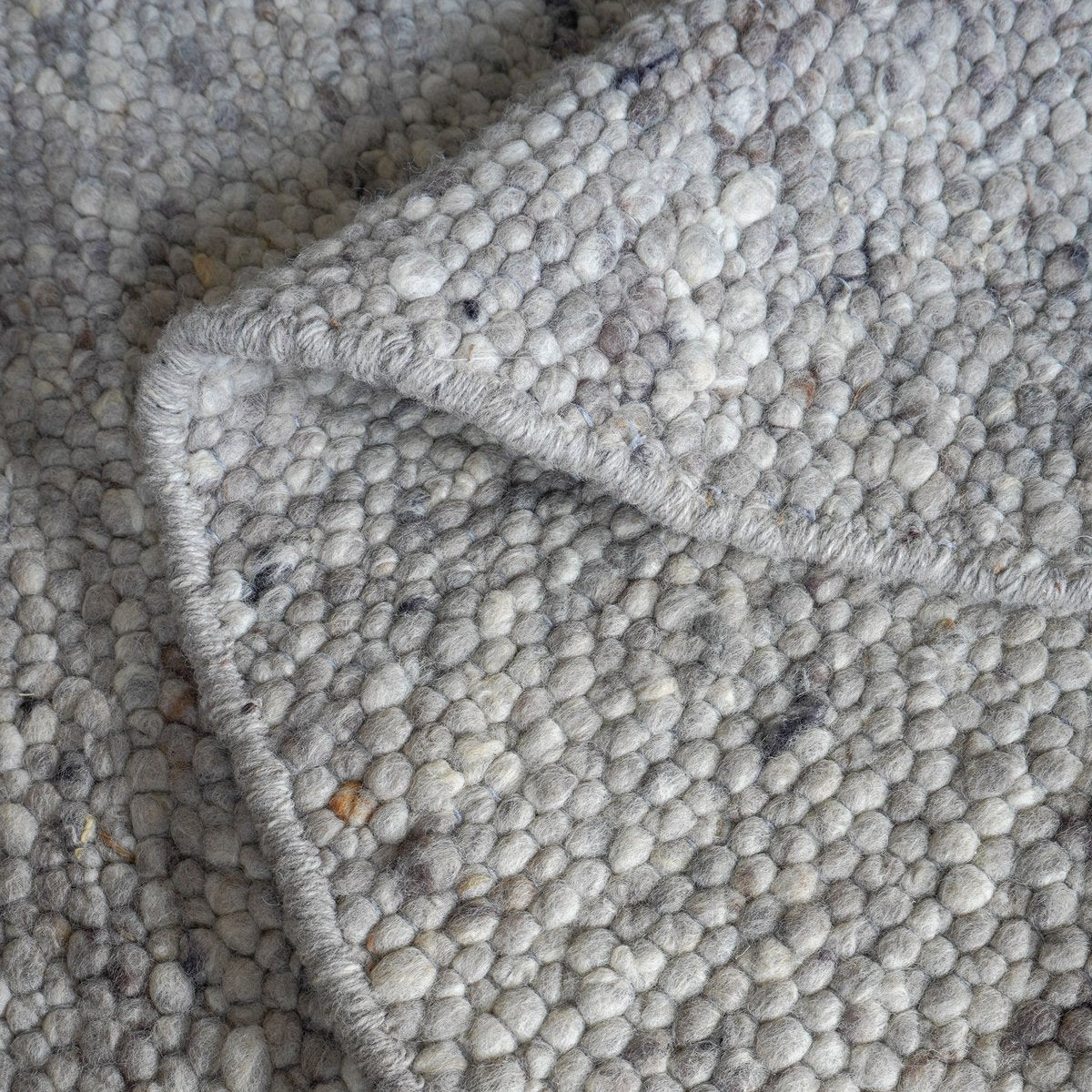 Vloerkleed Stone Licht Grijs - Organisch 160 x 230 cm