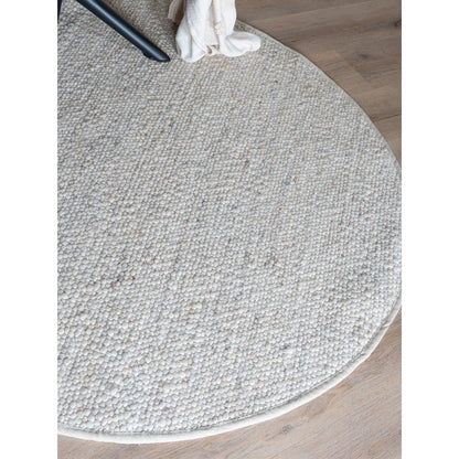 Vloerkleed Stone Beige – Rond ø200 cm