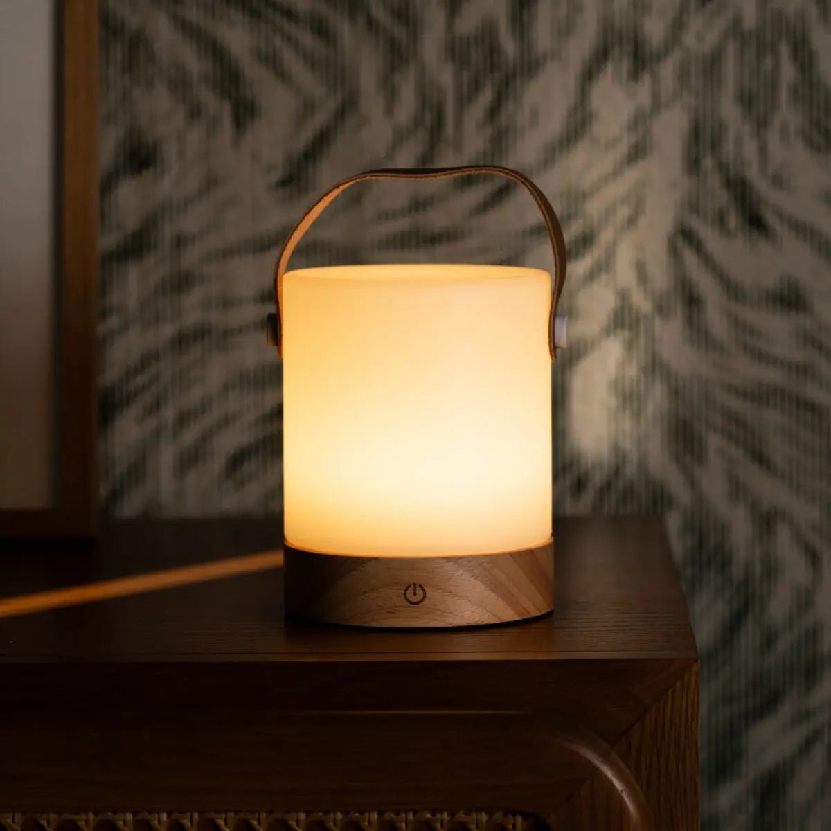 Tafellamp oplaadbaar Avery lichtbruin