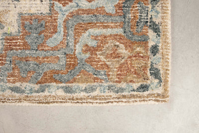 Vloerkleed Amori 200x300 Blue/Brick by Dutchbone