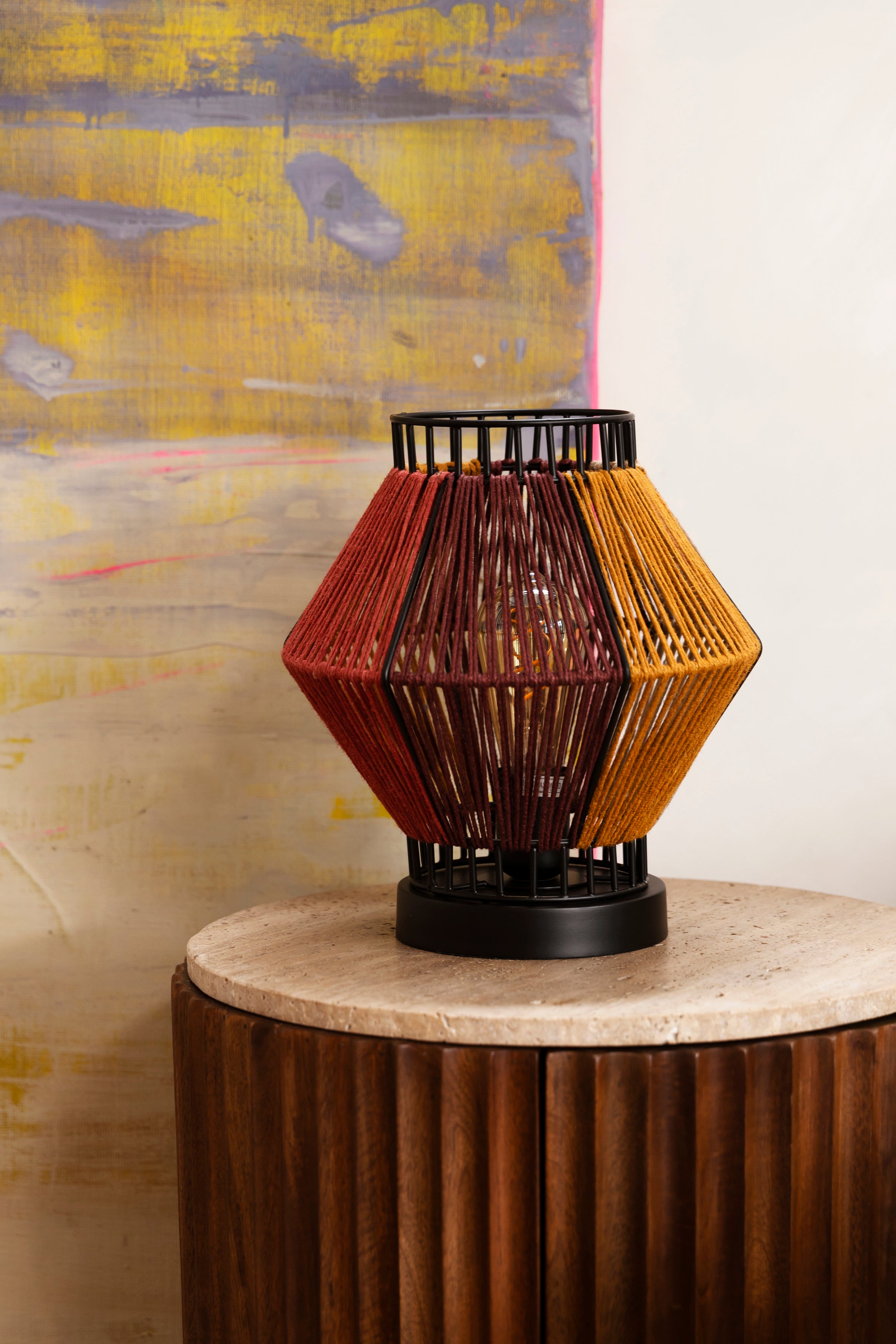 Table Lamp Surya Rope
