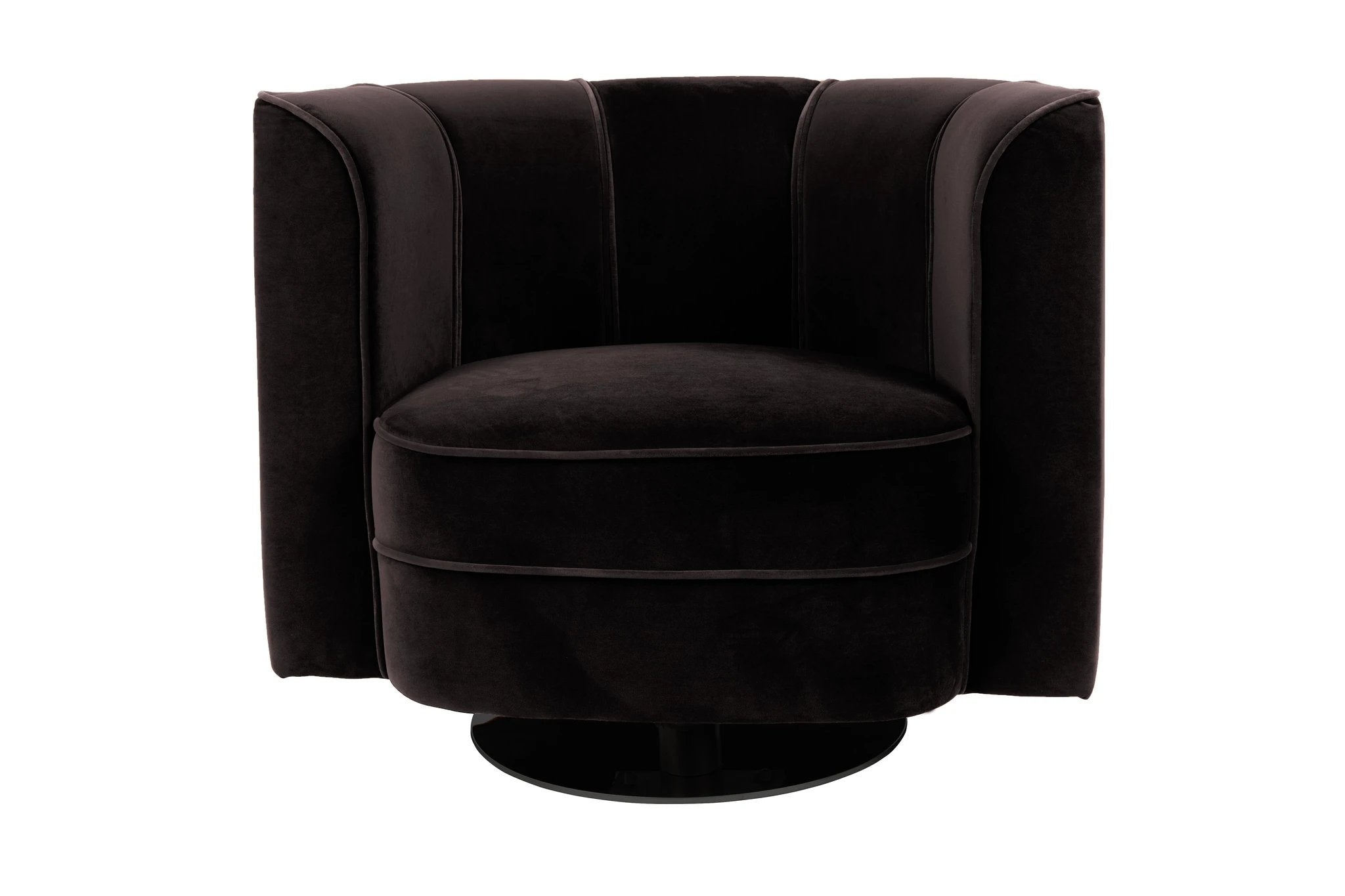Fauteuil Flower Black by Dutchbone