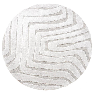 Vloerkleed Lima Creme Rond ø160 cm by Veer Carpets
