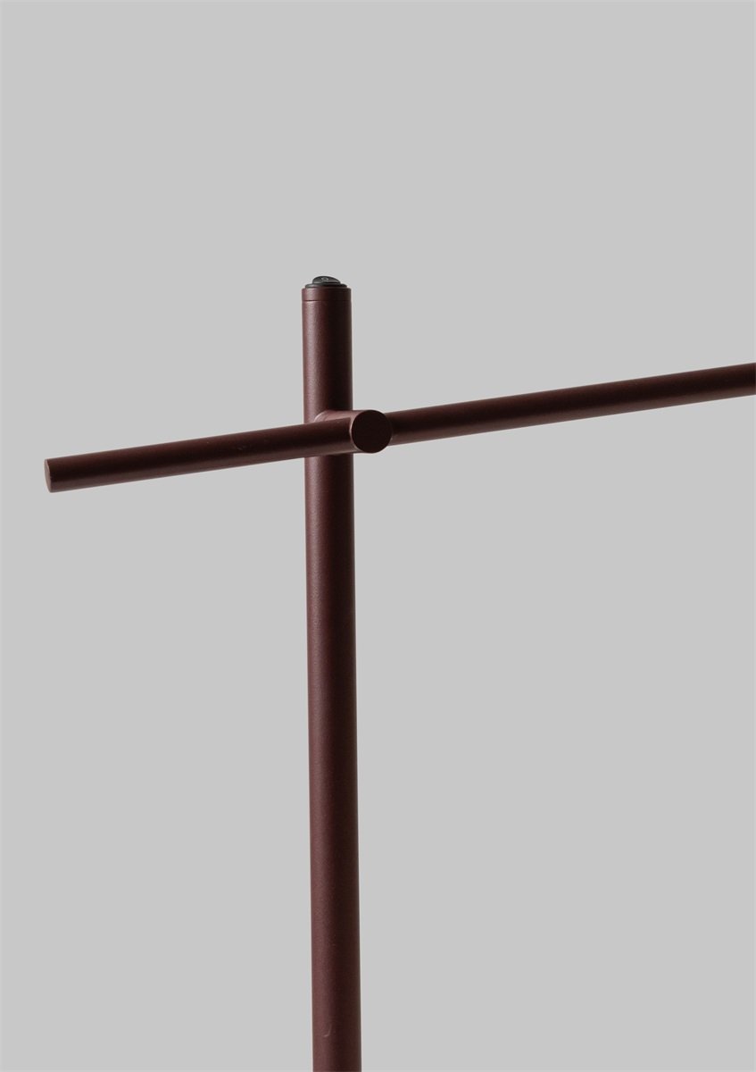 Tafellamp Izmir, burgundy