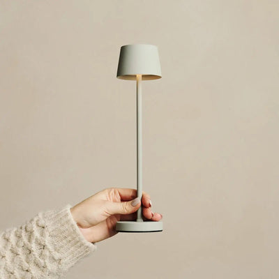 Tafellamp oplaadbaar Vondel Mini Schaduwgrijs by Tavellio - Amsterdam