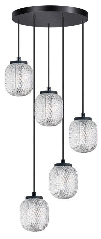 Hanglamp Kristel round 5LT