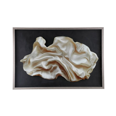 Gitano Champagne Plexi MDF Abstract Wall Panel by PTMD