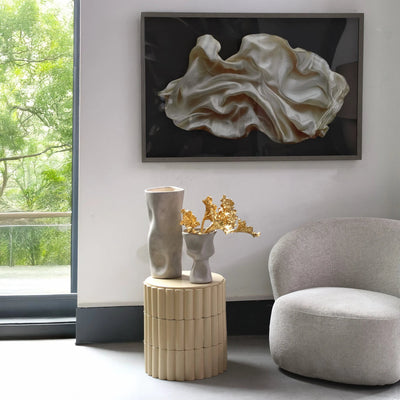 Gitano Champagne Plexi MDF Abstract Wall Panel by PTMD