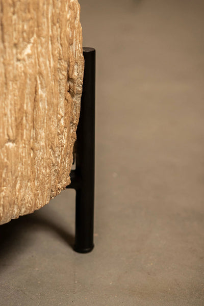 Salontafel Taly Natural versteend hout en fiberglass L by PTMD
