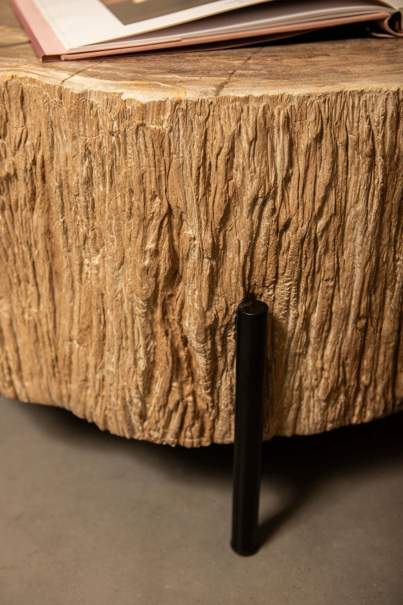 Salontafel Taly Natural versteend hout en fiberglass L by PTMD