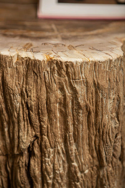 Salontafel Taly Naturel versteend hout en glasvezel S by PTMD