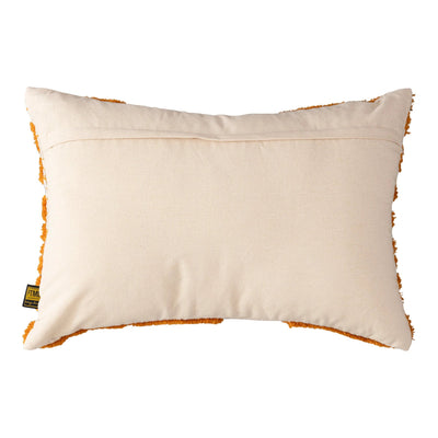 Kussen Genica oranje rechthoekig katoen by PTMD