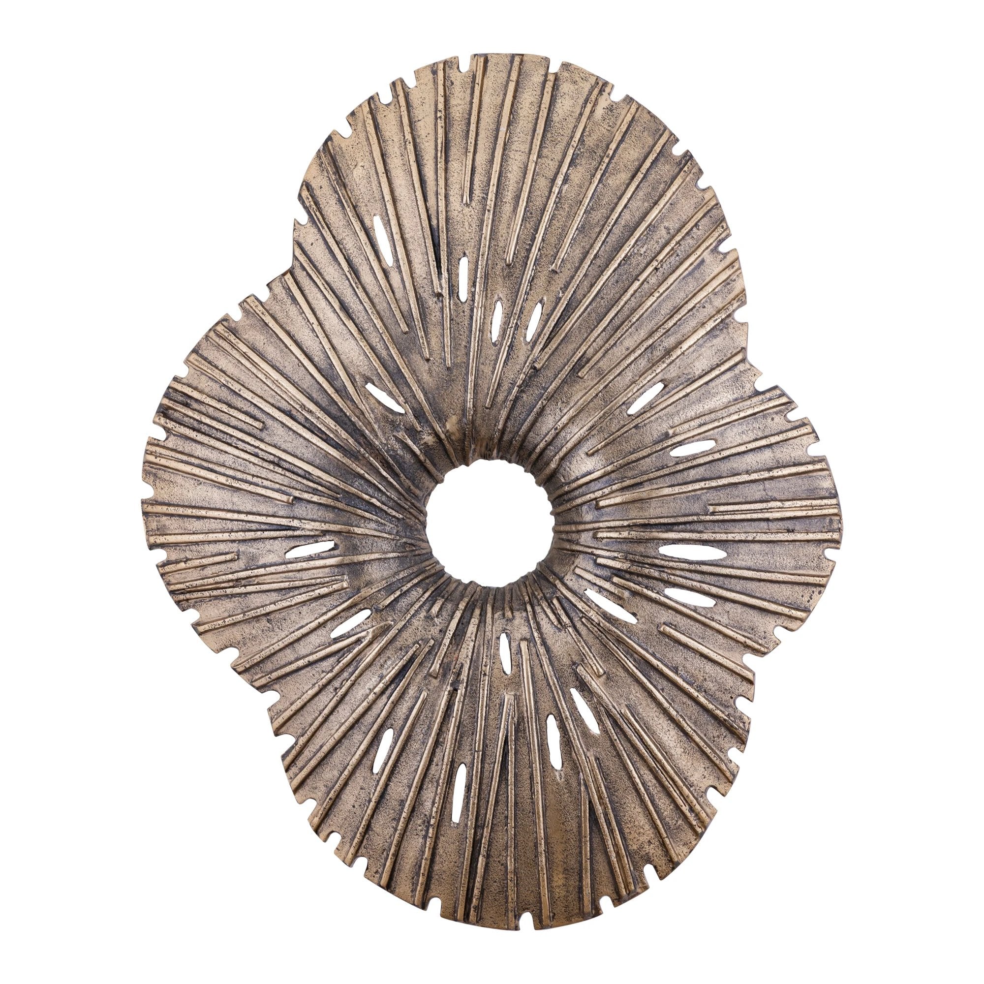 Wandpaneel Vija Gouden Organisch L by PTMD